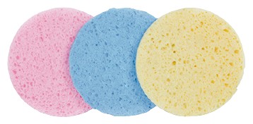 ESPONJAS DESMAQUILLANTES SET 110MM COLOR BIFULL