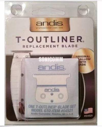 CUCHILLAS T-OUTLINER JUEGO ANDIS