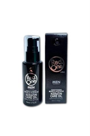 BARBA Y BIGOTE ACEITE KERATIN RED ONE
