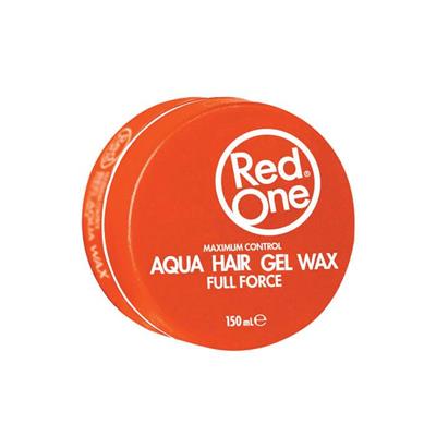 HAIR WAX ORANGE CERA AQUA RED ONE