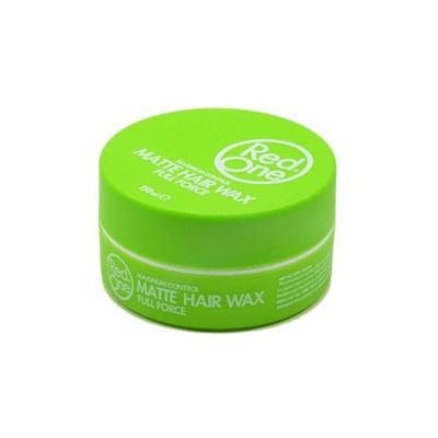 HAIR WAX GREEN CERA MATE RED ONE