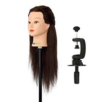 MANIQUÍ CABEZA PELO NATURAL 40-45CM