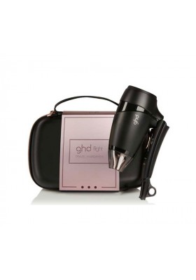 FLIGHT TRAVEL ROSE GOLD GIFT SET SECADOR GHD