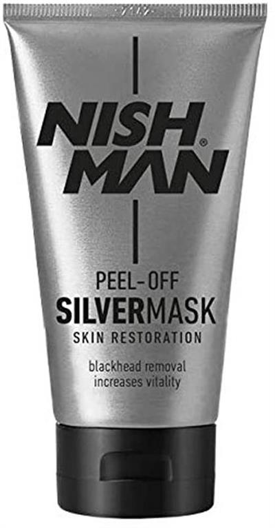 SILVER PEEL-OFF MASK NISHMAN 150ml