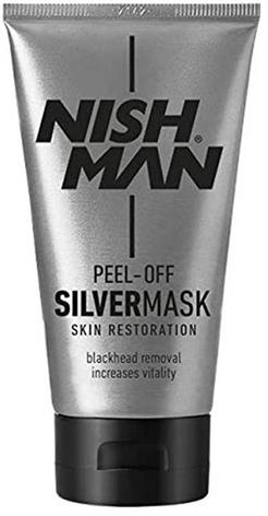 SILVER PEEL-OFF MASK NISHMAN 150ml