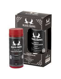 POLVO VOLUMINIZADOR EXTRA FUERTE BLACK CROWS 20GR