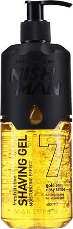 SHAVING GEL GOLD ONE Nº7 NISHMAN 400ml