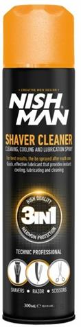 SHAVER CLEANER SPRAY 5 EN 1 NISHMAN 400ml