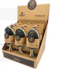 EXPOSITOR 12 CEPILLOS ESQUELETO PASTEL BIODEGRADABLE (UNIDAD)