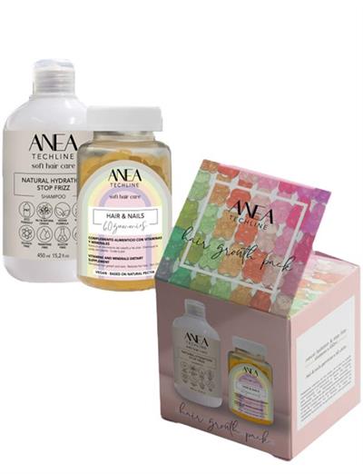 ANTICAÍDA PACK CHAMPÚ + GUMMIES ANEA TECHLINE