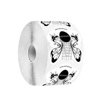 PARA UÑAS FORMA MARIPOSA BLANCA MOLDES