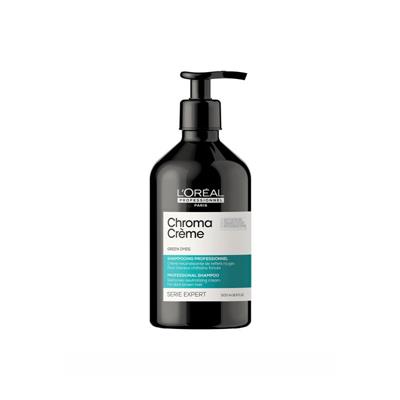 LOREAL CHROMA CRÈME GREEN DYES SHAMPOO 500ML