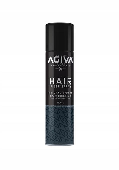 HAIR FIBERS 01 BLACK 150ML AGIVA