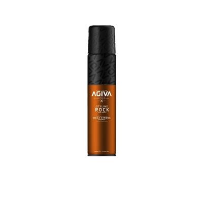 STYLING ROCK HAIR SPRAY MEGA STRONG ORANGE 400ML AGIVA
