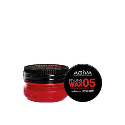HAIR STYLING WAX 05 GUM WAX RED 90ML AGIVA