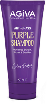 HAIR PURPLE SHAMPOO ANTI-BRASS 250ML AGIVA