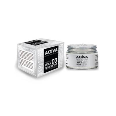 HAIRPIGMENT WAX 03 COLOR WHITE 120G AGIVA