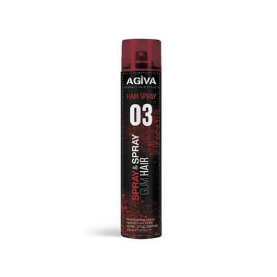 HAIR STYLING SPRAY 03 400ML AGIVA