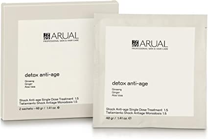CAJITA 2 TRATAMIENTOS SHOCK DETOX ARUAL 40gr