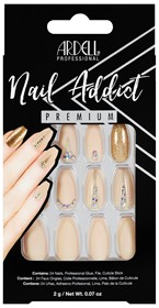NAIL ADDICT NUDE JEWELED ARDELL