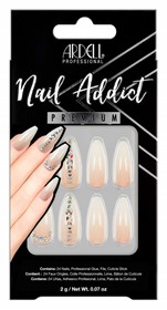NAIL ADDICT NUDE LIGHT CRYSTAL ARDELL