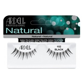 PESTAÑAS 102 BLACK CON ADHESIVO ARDELL