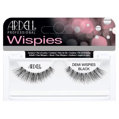 PESTAÑAS DEMI WISPIES NEGRAS CON ADHESIVO ARDELL