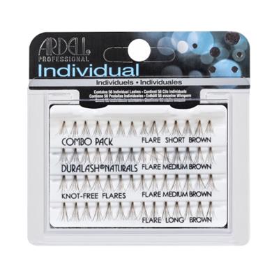 PESTAÑAS DE GRUPO S/NUDO NATURAL COMBO BROWN ARDELL