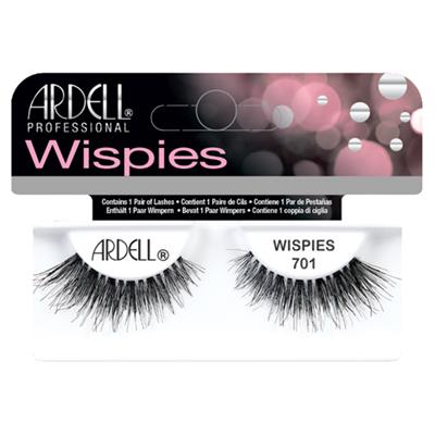 PESTAÑAS WISPIES 701 NEGRAS CON ADHESIVO ARDELL