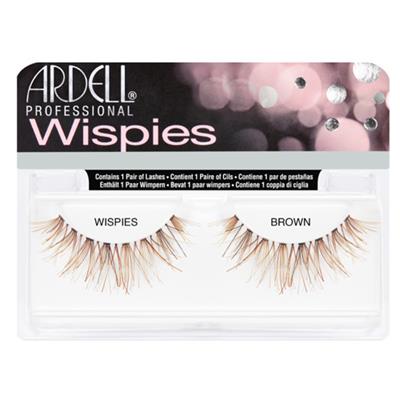 PESTAÑAS WISPIES MARRÓN CON ADHESIVO ARDELL