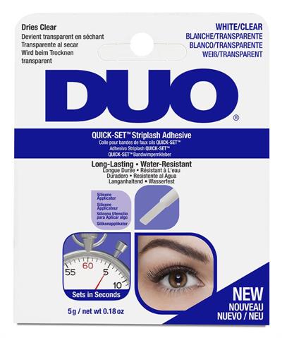 ADHESIVO QUICK SET TRANSPARENTE 5GR DUO