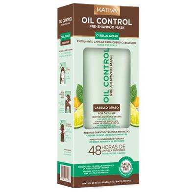 OIL CONTROL PRE-SHAMPOO MASK X 200ML KATIVA