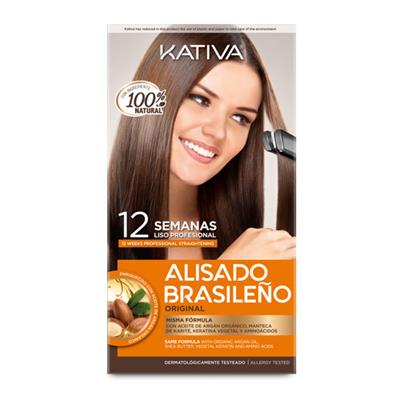 ALISADO BRASILEÑO EN CASA KIT KATIVA