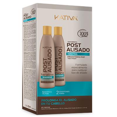 KIT POST ALISADO X 2 UDS KATIVA