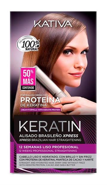 ALISADO BRASILEÑO EXPRESS KERATIN KATIVA 150ml