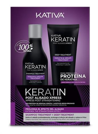 KERATIN KIT POST ALISADO XPRESS KATIVA