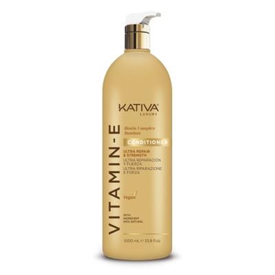 VITAMINA E BIOTIN BAMBÚ ACONDICIONADOR 1LT KATIVA