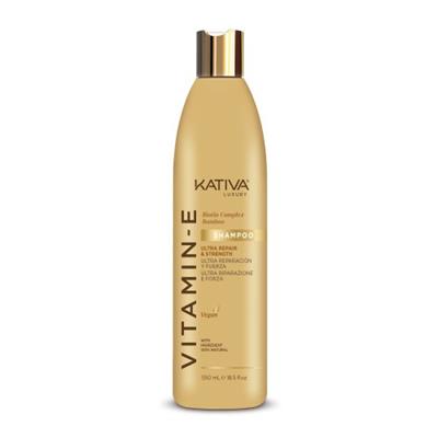 VITAMINA E BIOTIN BAMBÚ CHAMPÚ 550ML KATIVA