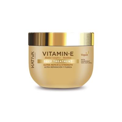 VITAMINA E BIOTIN BAMBÚ MASCARILLA 300ML KATIVA