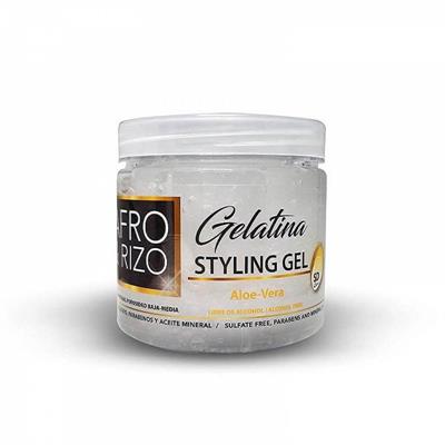 GELATINA CON ALOE VERA AFRO & RIZO 16OZ