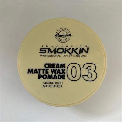 PREMIUM CREAM MATTE POMADE WHITE 03 150ML SMOKKIN
