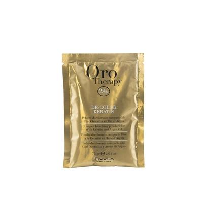 DECOLORANTE CON KERATINA Y ARGÁN ORO THERAPY POLVO 75GR (SOBRE)