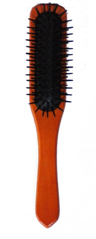 CEPILLO RECTANGULAR ESTRECHO MANGO MADERA