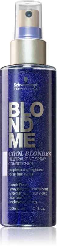 SPRAY ACONDICIONADOR NEUTRALIZANTE BLONDME COOL BLONDES 150ml