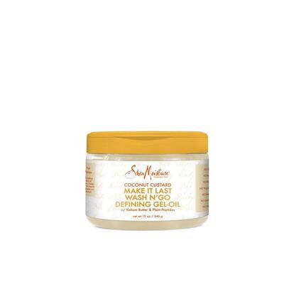 CUSTARD MAKE IT LAST WASH N'GO DEFINING GEL-OIL COCONUT 340G