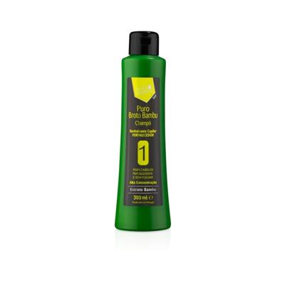 BAMBU PURO BROTO CHAMPÔ REVITALIZANTE CAPILAR FORTALECEDOR 300ML