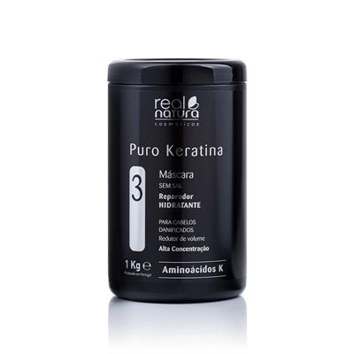 SEM SAL PURO KERATINA MÁSCARA 1KG
