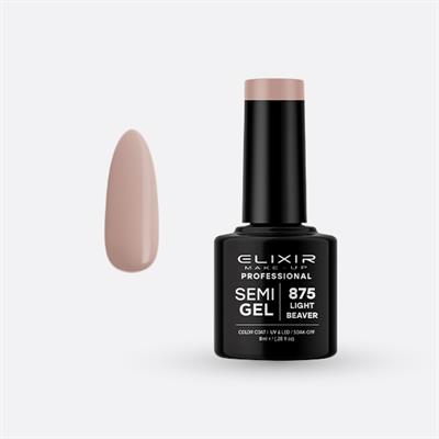 LIGHT BEAVER SEMI GEL 8 ML ELIXIR Nº 875