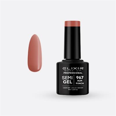 RUM PUNCH SEMI GEL COLOR 8 ML ELIXIR Nº 967