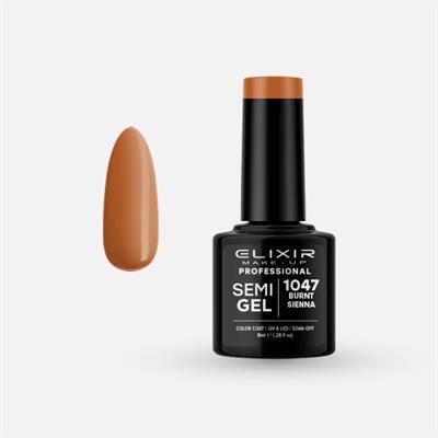 SEMI GEL COLOR 8 ML BURNT SIENNA Nº 1047 ELIXIR